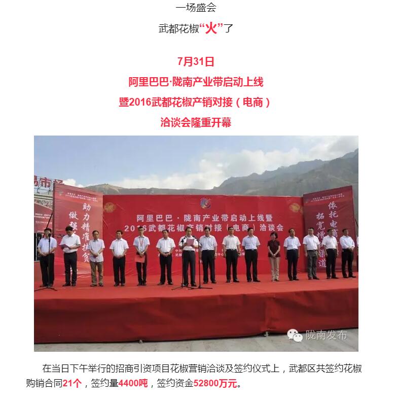 5.28億！一場盛會(huì)，武都花椒“火”了