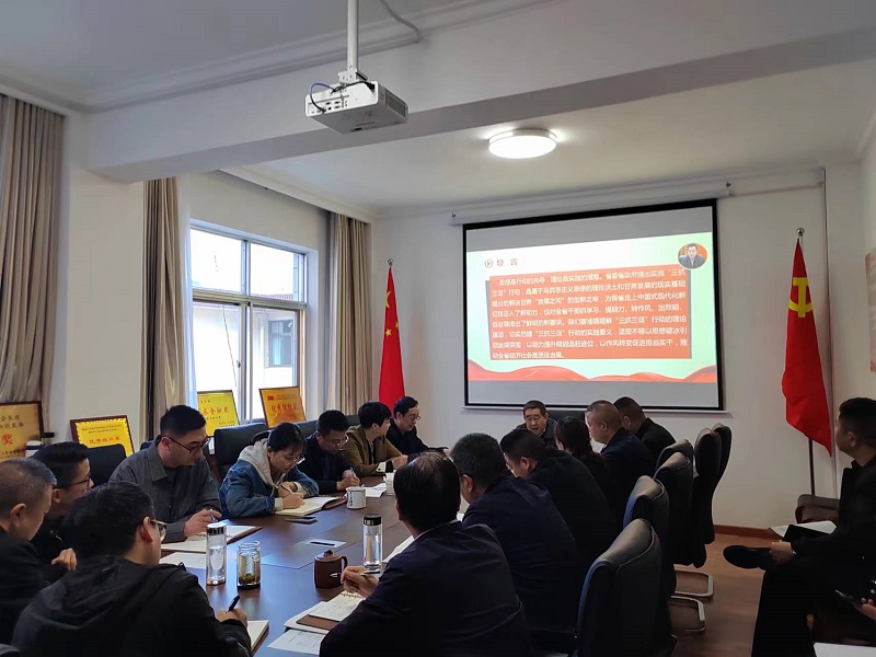【“三抓三促”行動進行時】市龍江城鄉(xiāng)集團開展“隴南要發(fā)展，我該謀什么”——圍繞“加快集團公司高質(zhì)量發(fā)展，我該謀什么”專題研討
